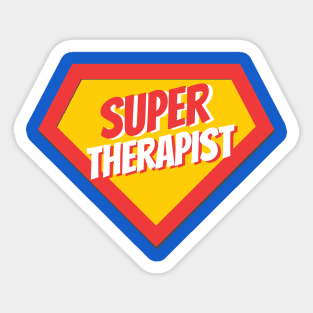 Therapist Gifts | Super Therapist Sticker